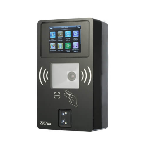BR1200 QR code+fingerprint+Proximity card reader